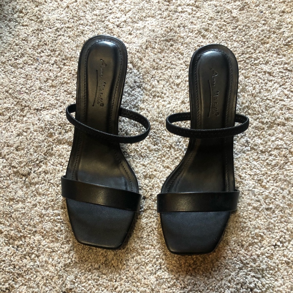 Black Heels Sandals